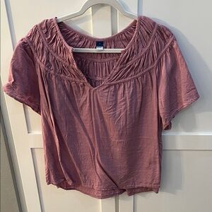 Old Navy Women's Mauve Blouse